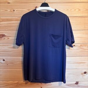 Men’s lululemon Fundamental Pocket T-Shirt in Night Sea